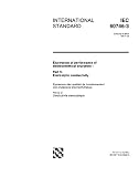 IEC 60746-3 Ed. 2.0 en:2002, Expression of performance of electrochemical analyzers - Part 3: Electrolytic conductivity