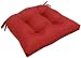 Arlee Micro Fiber Reversible Chair Pad, Burgundy