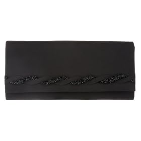 Merona® Bead-Trim Clutch - Black