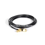 RP-SMA Male to RP-SMA Female Wifi Antenna Extension Cable 2m/6'