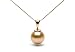 AAA Quality, 10.0-11.0 mm, Classic Collection Golden South Sea Pearl Pendant