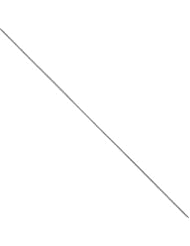 14K White Gold 1.4mm Round Snake Chain 20"
