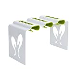 Boon Pouch Rack Baby Food Pouch Organizer, White/Green