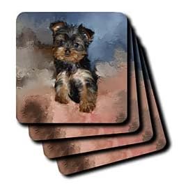 Yorkie Coasters