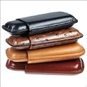 Genuine Leather Two Cigar Holder Case Cigar Accessories