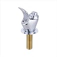 Drinking Fountain Head with Flange and 0.5-14 NPS Male Shank in Polished Chrome