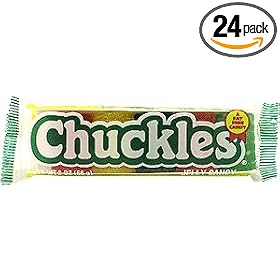 Chuckles Candy Bar (Pack of 24) by Chuckles