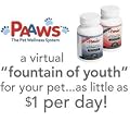 Paaws Dog Vitamins: Senior Large Dogs: 7 Years & Older, Over 60lbs, Buy 2 Months, Get 2 Months Free
