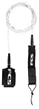FCS Surfboard Leash - Clear