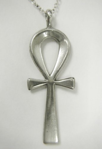 Beautiful Ankh Pendant in Sterling Silver