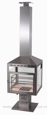 Heibi Edelstahl Grillkamin FUOCO