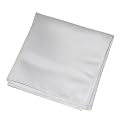 Solid White Pocket Square