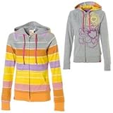 Roxy Water Color Stripe Reversible Full-Zip Hooded Sweatshirt - Women's