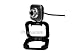 Firstcom Webcam 8 Megapixel USB 2.0 Integriertes Mikrofon Schwarz
