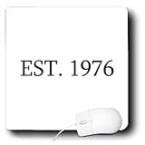 Seven Arc MousePads 161374_1 InspirationzStore Typography - Est. 1976 - Established in 1976 - Personal birth year. Personalized.