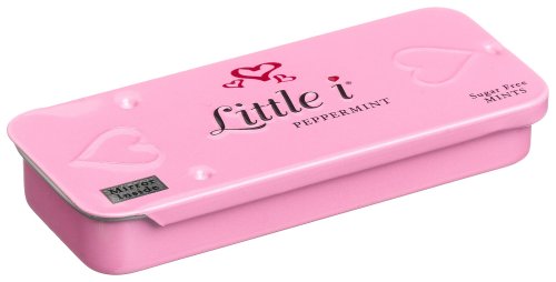 Little I ® Mirror Mints® Original Pink Slider Tin, Sugar Free Peppermint Tins (Pack of... by Little i