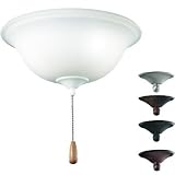 Kichler 338501MUL Multi-Color Three Light Ceiling Fan Light Kit for Kichler Fans