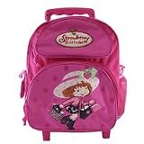 Strawberry Shortcake Rolling Backpack - Strawberry Shortcake Kids Rolling Luggage Bag