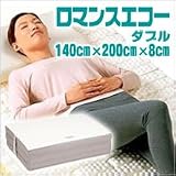 ロマンスエコー　ダブルサイズ／腰痛の方にお薦めしたい敷布団　ダブルサイズは４つ折りです。の画像