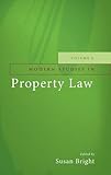 Modern studies in property law. Volume 6