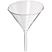 WPI CG-0322 Glass Buret Filling Funnel with 60 Degree Angle Bowl, 97mm Stem, 100mm Top Diameter x 120mm Length (Pack of 6)