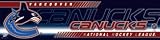 NHL Hockey Vancouver Canucks Bumper Sticker (2-Pack)