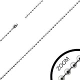 1.5mm Stainless Steel Ball Chain for Pendant 19 Length