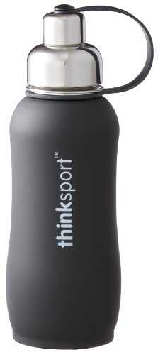 thinksport THB-SB75B Bidon Noir 750 ml