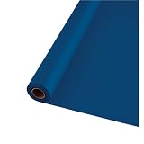 Polyvinyl Banquet Rolls - Navy Blue (100')
