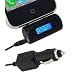 LUPO FM Transmitter and Charger for iPhone 4S, 4, 3GS, 3, iPod Touch, Classic, Nano (All Generations) - BLACK