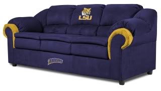 Pub Sofa - Louisiana State (LSU)