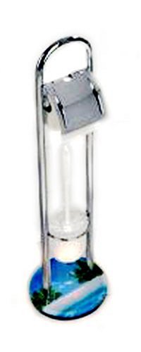 Wenko 7314500 Stand WC-Garnitur Palmenstrand