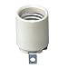 Leviton 3152-8 Medium Base, One-Piece, Keyless, Incandescent, Unglazed Porcelain Lampholder