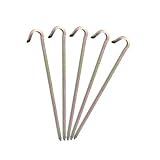 10T Zelt-Hering Set PEG IT 5VK-22EV, gold, 22 cm (5 St&uuml;ck) - 10T