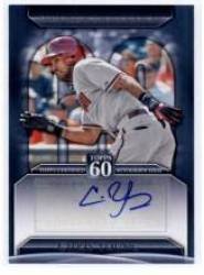 2011 Topps 60 Autographs #CY Chris B. Young - Arizona Diamondbacks (Autographed Card) (Baseball Cards)