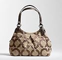 NEW AUTHENTIC COACH GRAMERCY OP ART TOP HANDLE POUCH/SMALL DEMI 42949