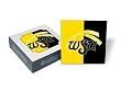 Set of 4 Ceramic Coasters (4"x4") WSU Coaster Set Wichita State Shockers Beverage Drinkware