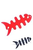 Red - Smarter Wrap Fishbone Shape Cord Manager