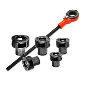 Buy 5 Die Ratchet Pipe Threader 1 4 to 1 by Ridgerock Tools now!