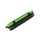 HiViz Narrow Magnetic Fiber Optic Shotgun Sight with Green Light Pipe