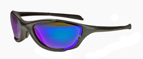 Hilton Bay Sport Wrap Sunglasses Golf, Party, Ski. Mirror Lens colors RV07