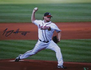 Tommy Hanson Signed Braves 11x14 Photo