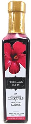Floral Elixir Handcrafted Natural Drink Mixer - Hibiscus