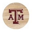 Natural Sandstone Set of 4 Coasters Texas A&M