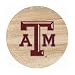 Natural Sandstone Set of 4 Coasters Texas A&M