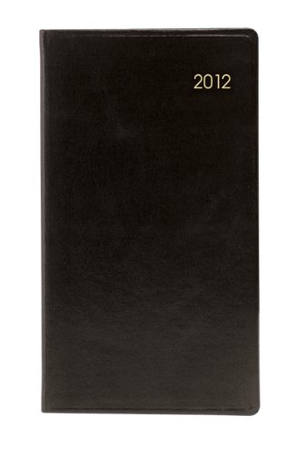 Day-Timer Slim Weekly Planner, Black, 3.375 x 6.25 Inches, January 2012 Start (D13551-1201)