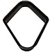 Economy Black Plastic 9-Ball Rack