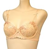 Orlfa $72 PEACH Twin Strap DEMI Underwire Bra #0073 sz 34B