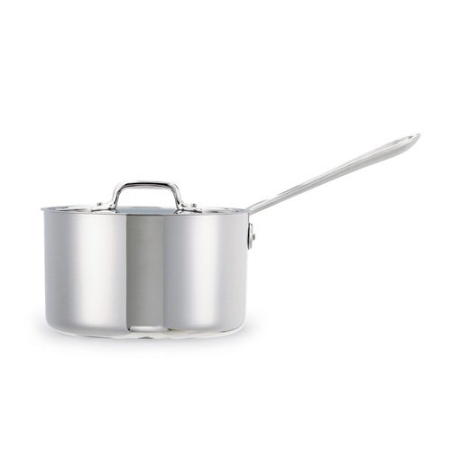 All-Clad Stainless Covered Saucepan, 2-Qt.