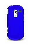 Dark Blue Rubberized Hard Case for Samsung Messager III / R570